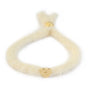 Armband fluffy beige