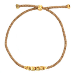 The love bracelet caramel gold