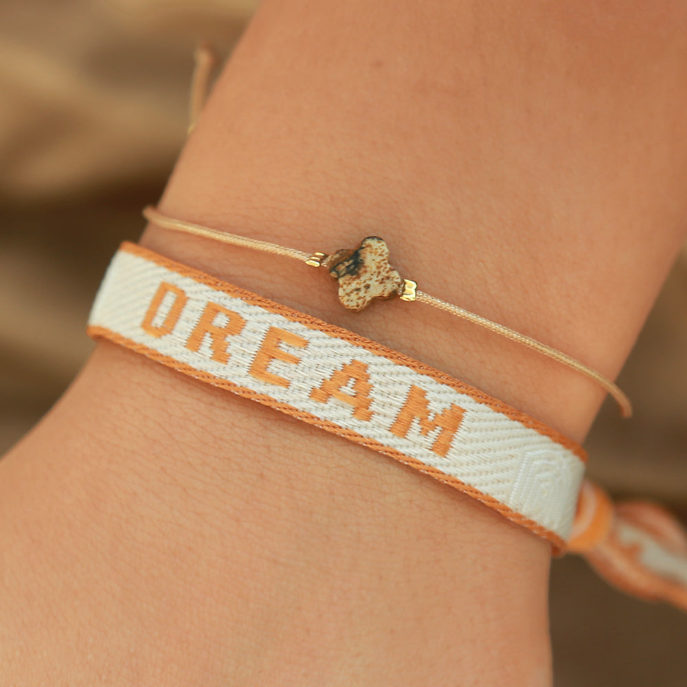 Geweven armband dream