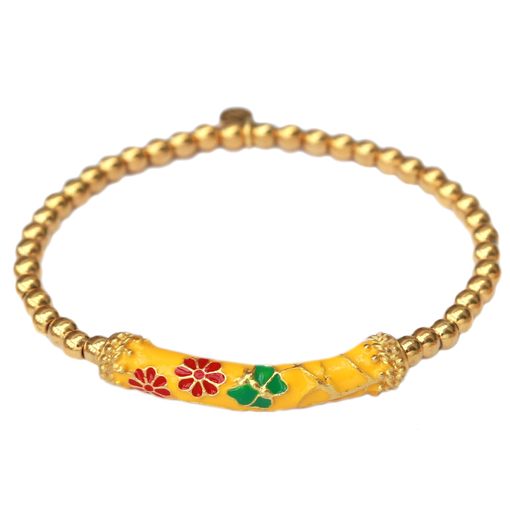 Armband Zigeunerblume gelb