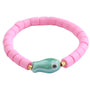 Bracelet poisson coloré lilas