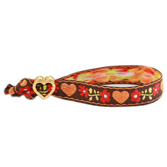 bracelet tissé fleur gypsy