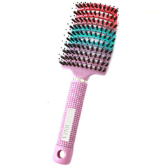 Brosse à cheveux anti-emmêlement rose ombre