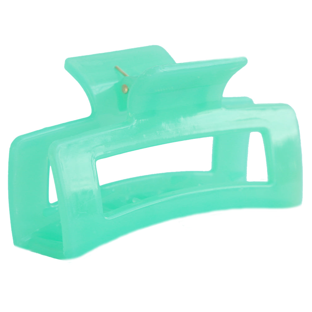 Hair clip straight jelly turquoise