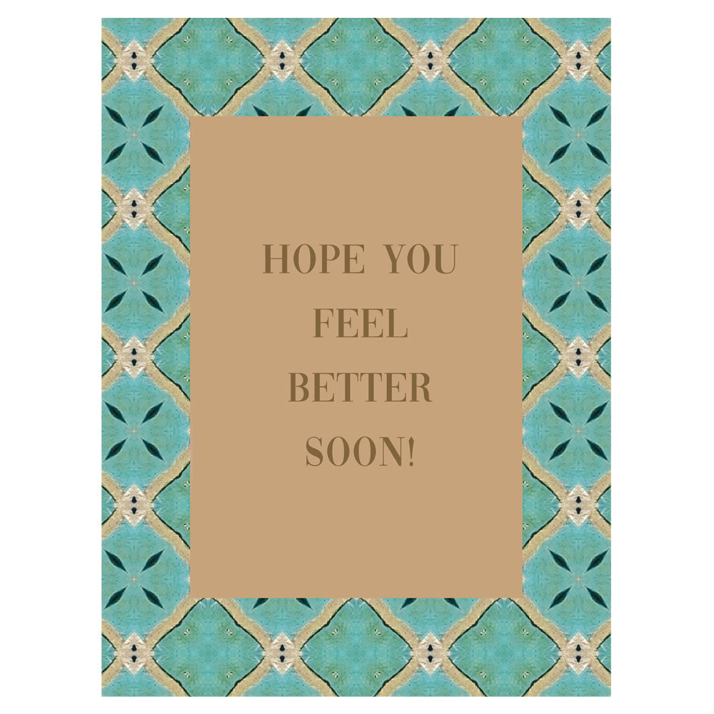 Card - Hope you feel better soon