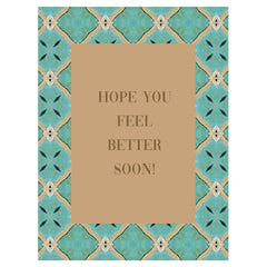 Card - Hope you feel better soon