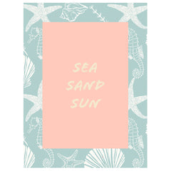 Card - Sea sand sun