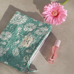 Trousse de maquillage fleur de menthe