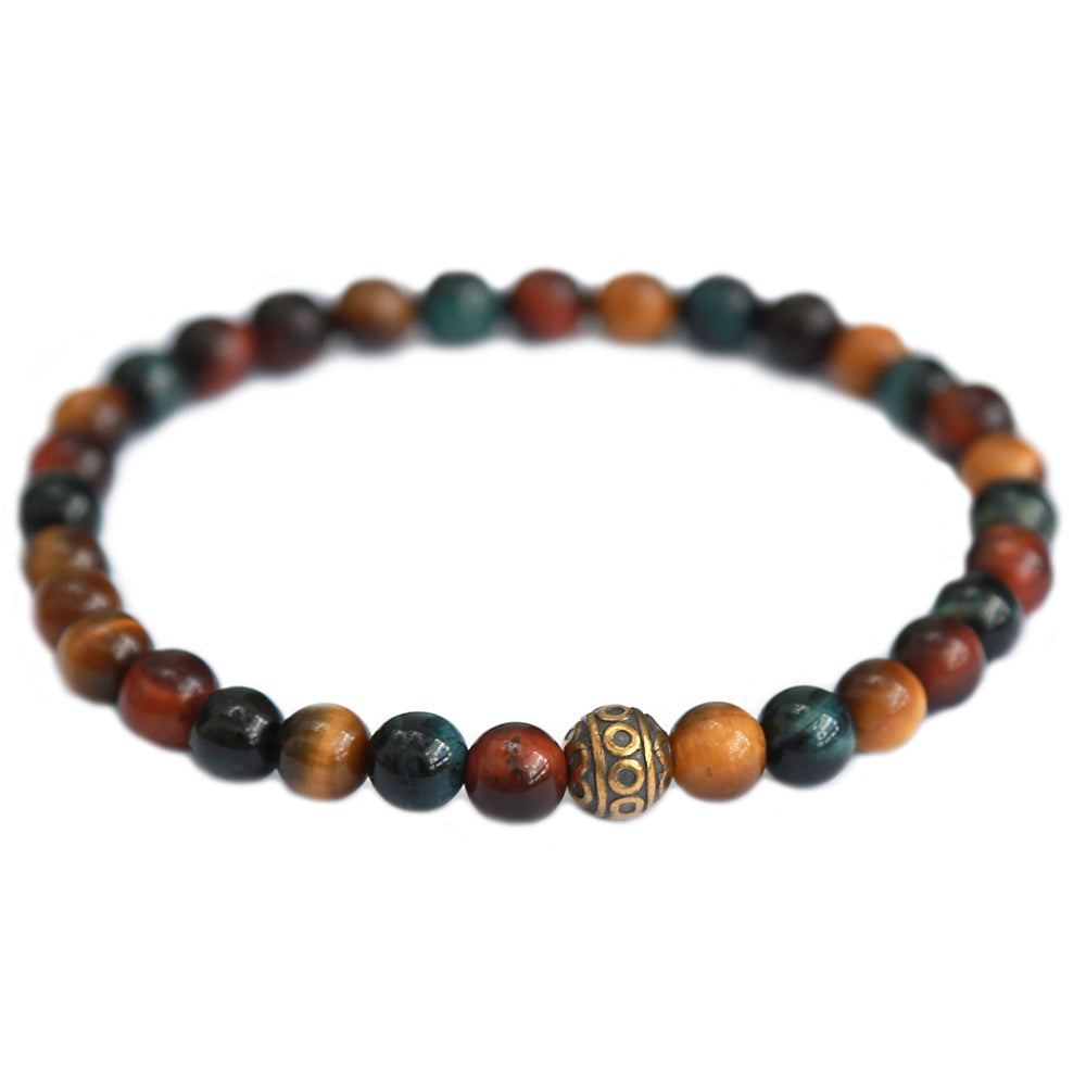 Armband tigereye stone for men