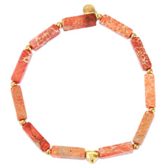 Armband mon amour orange