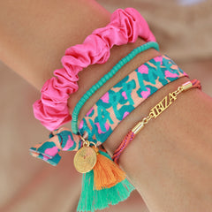 Armband Ibiza coral pink