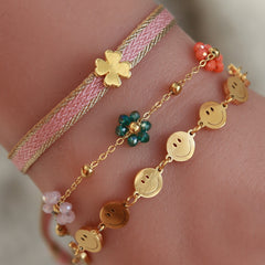 Bracelet fleur la plus douce