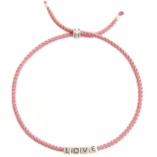 The love bracelet silver rose