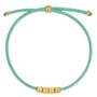 The love bracelet silver turquoise