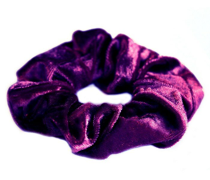 Velvet scrunchie Violett