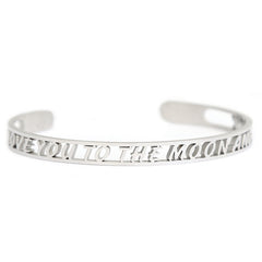 I love you to the moon and back bracelet