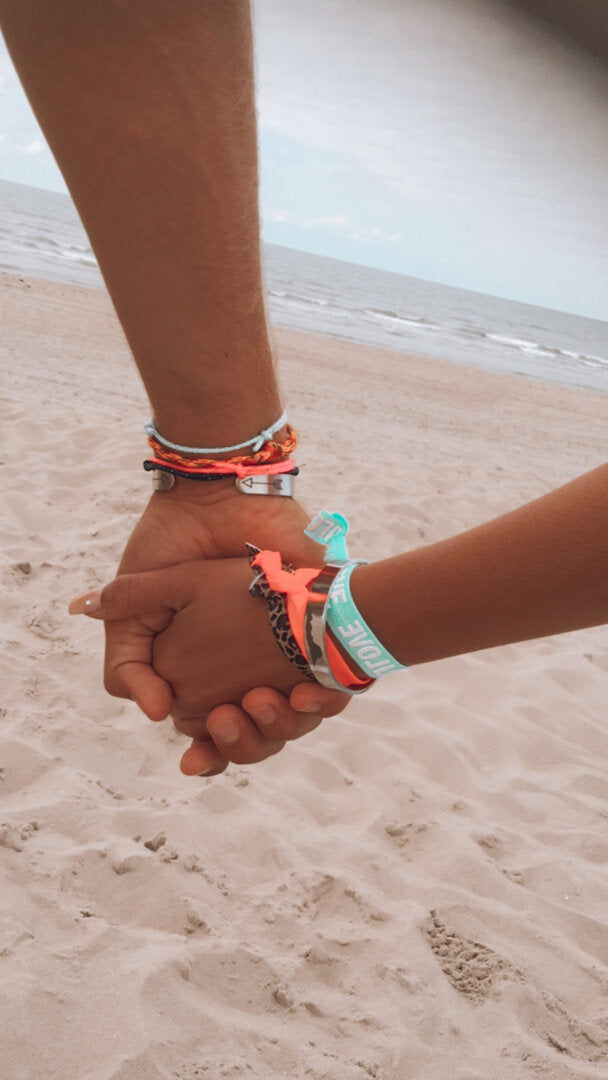 Bracelet set surf culture mint