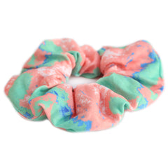 Scrunchie coral green