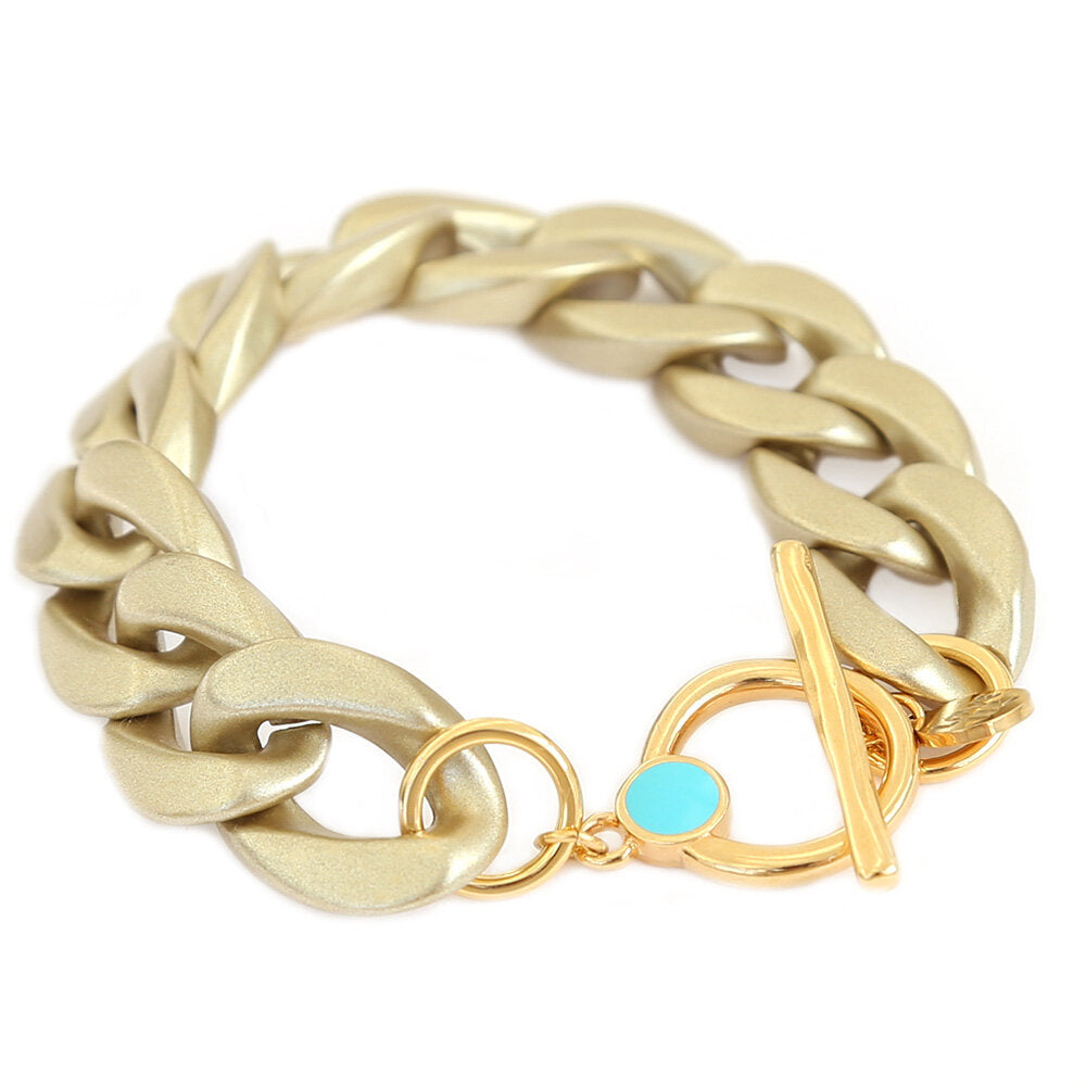 Armband chain matte gold