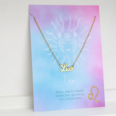 Gouden ketting leeuw