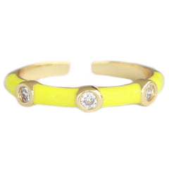 Bague Monaco jaune