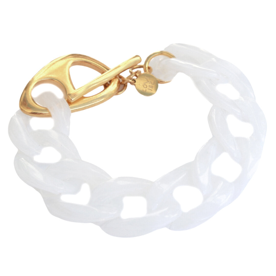 Armband chain white gold