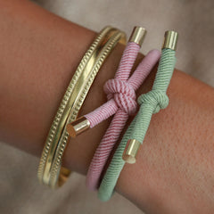 Armbanden set knots perfect pastel (set of 3 pcs.)