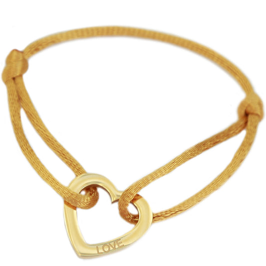 Armband süße Liebe Gold