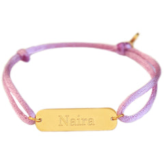 Bracelet enfant prénom gravé