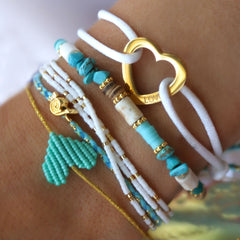 Armband Tropical turquoise