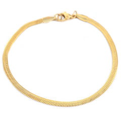 Gouden armband minimal chain